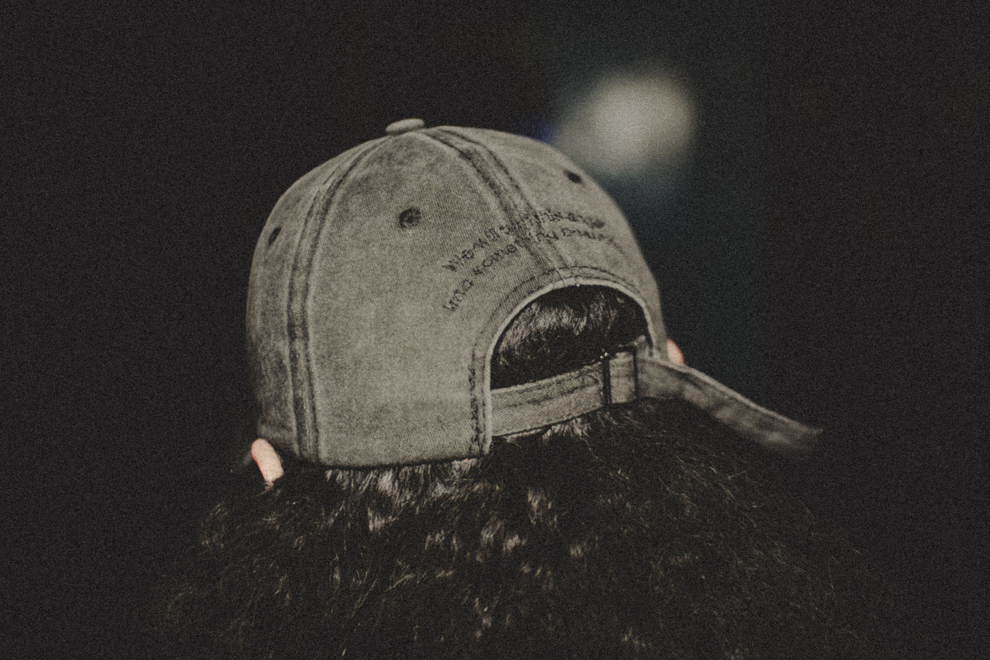 MONOGRAM LOGO ACID CAP