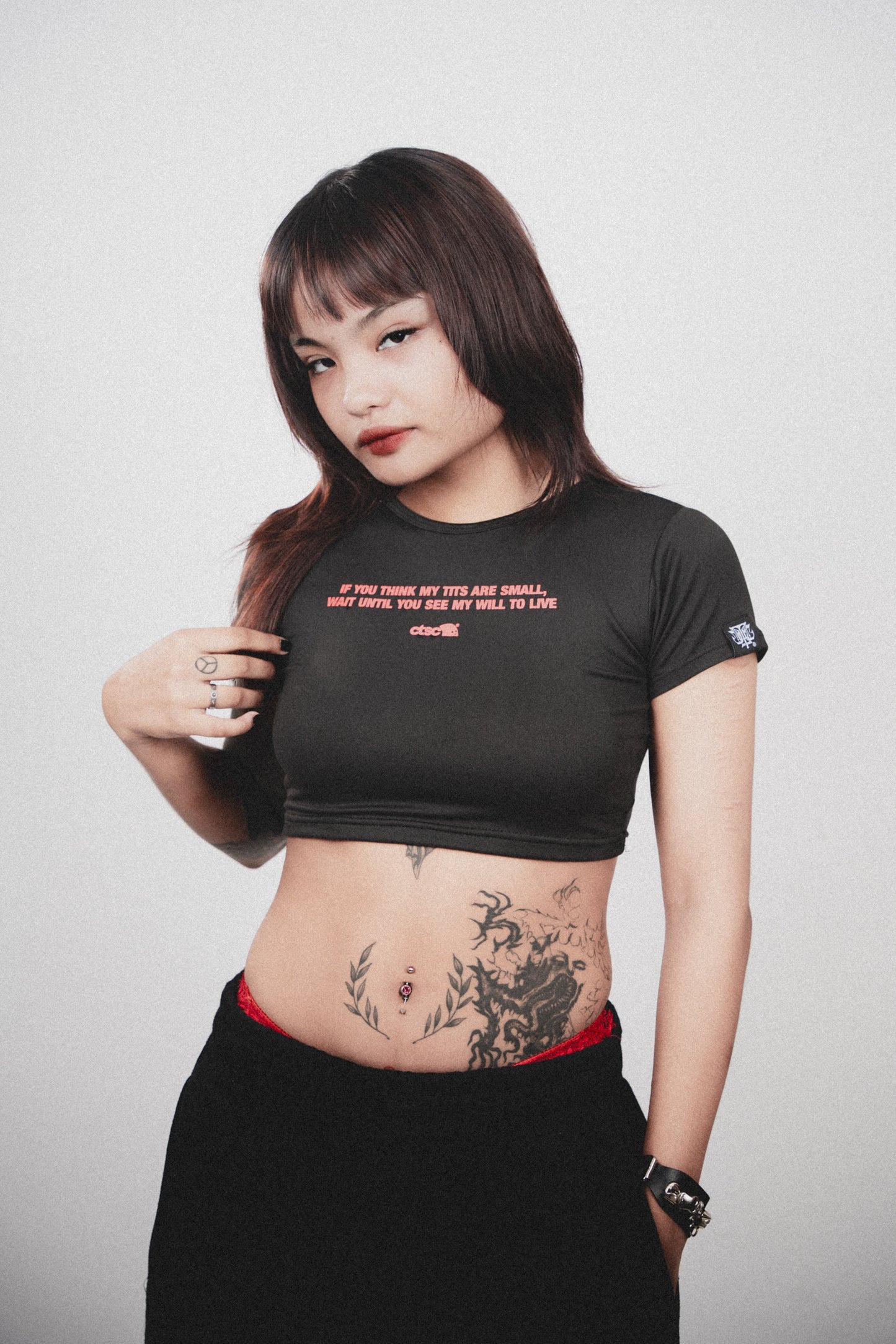 SMOL TITS ENERGY CROP TOP