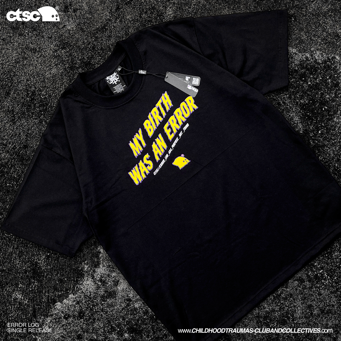 ERROR LOG T-SHIRT