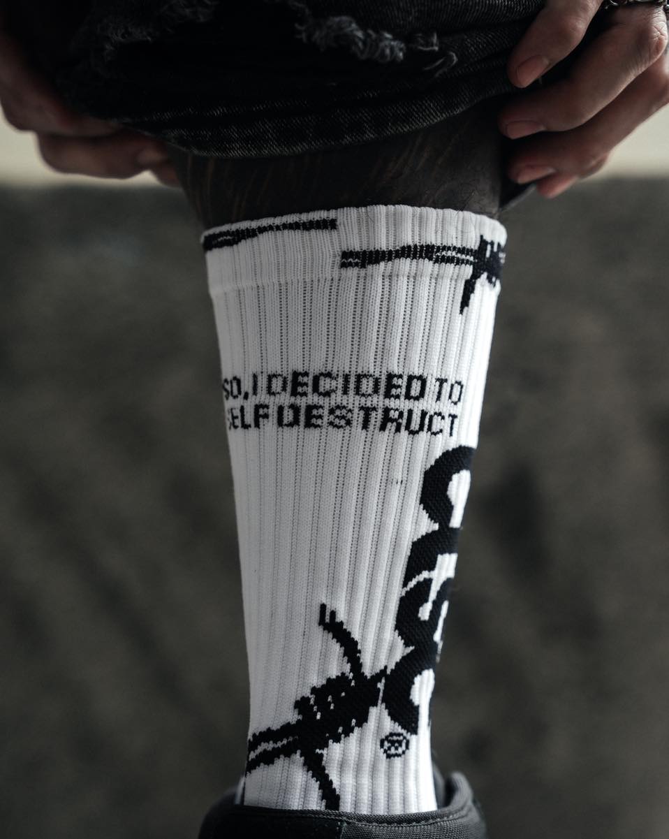 DISRUPT CREW SOCKS
