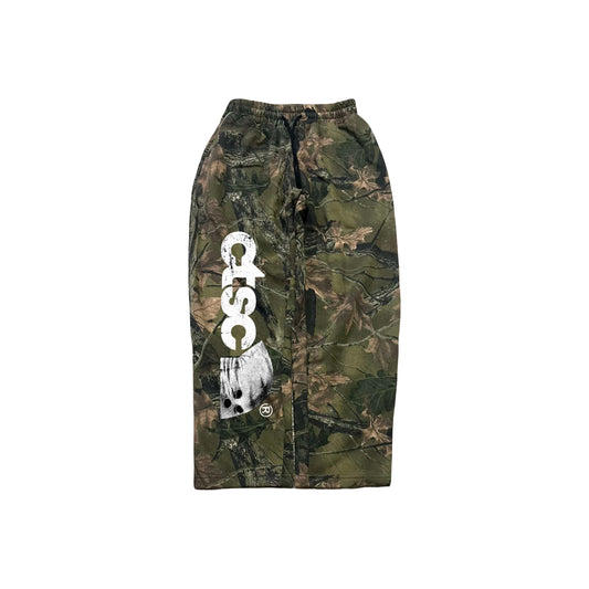 DORKRIFT SWEATPANTS IN FOREST GREEN REALTREE