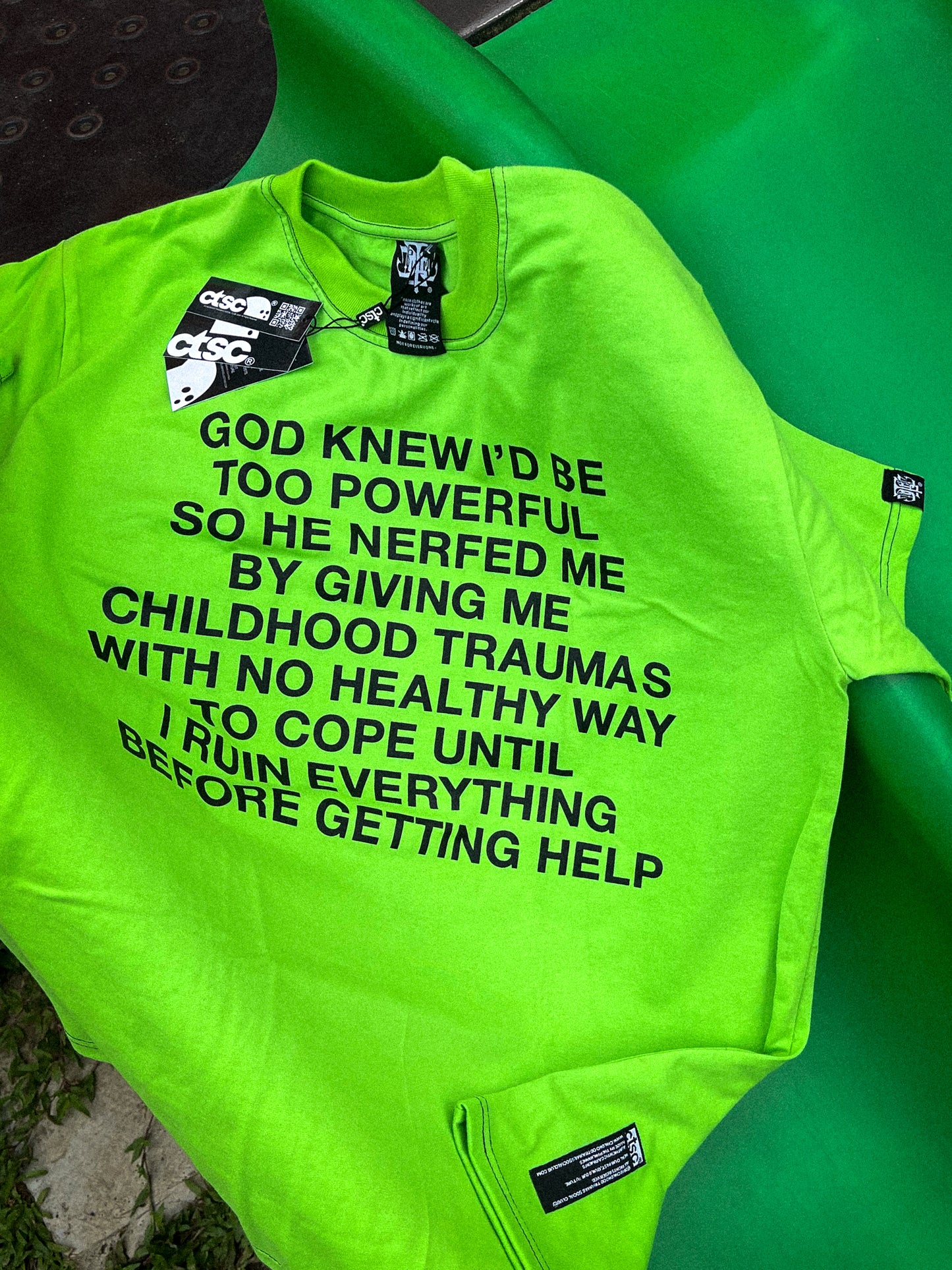 GOD NERFED ME T-SHIRT